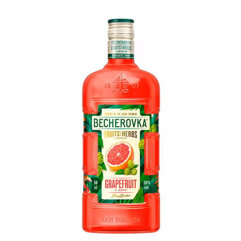 Becherovka Grapefruit 20% 0.5 l