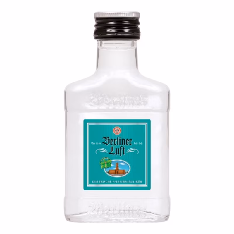 Berliner Luft Pfefferminzlikör 18% 0.1 l