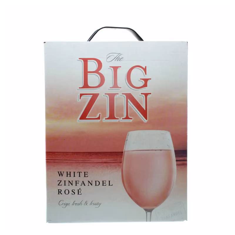 Big Zin White Zinfandel Rose 12% 3 l BIB