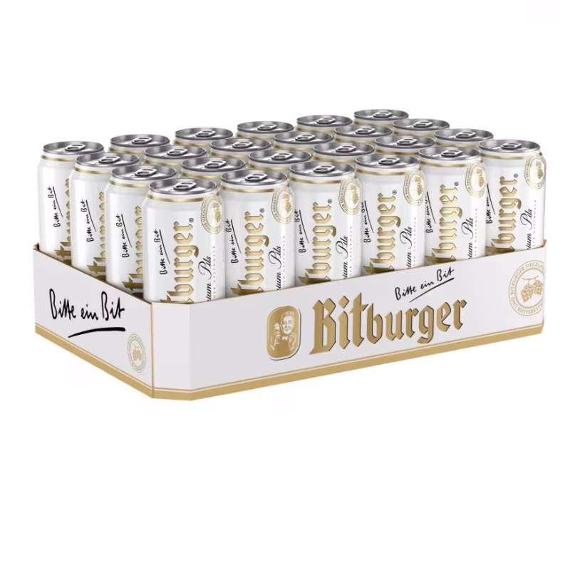 Bitburger Pils 4.8% 24×0.5 l CAN