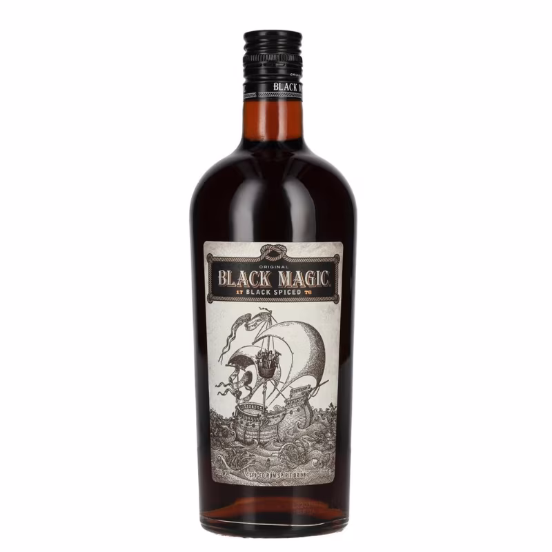 Black Magic Black Spiced Rum 40% 0.7 l