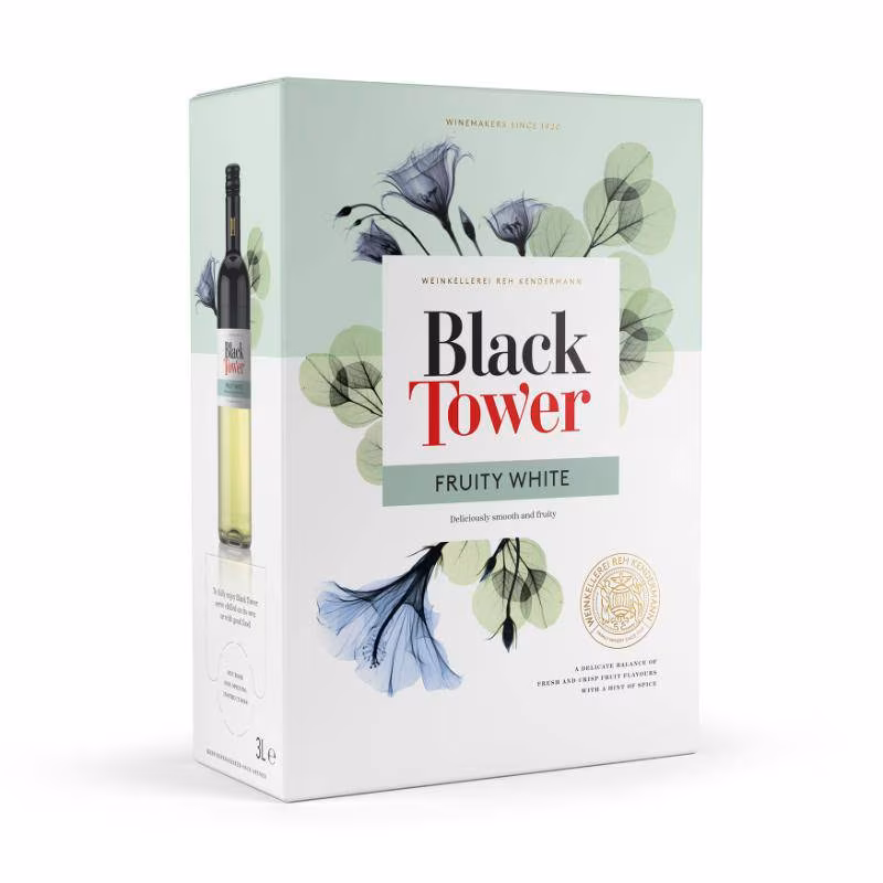 Black Tower Fruity White 8.5% 3 l BIB