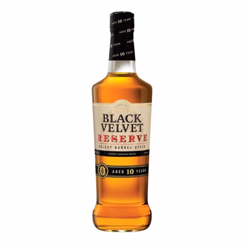 Black Velvet Canadian Whiskey 10YO 40% 1 l