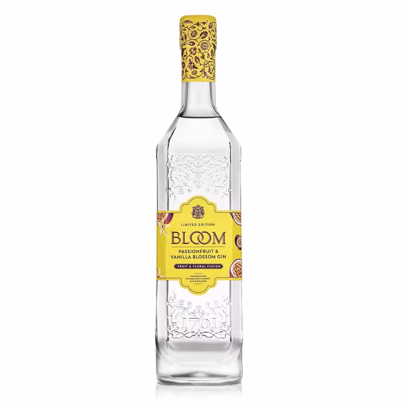 Bloom Passionfruit & Vanilla Gin 40% 0.7 l