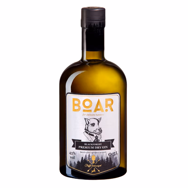 Boar Premium Dry Gin 43% 0.5 l