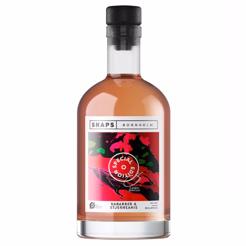 Bornholm Snaps Rhubarb & Star Anise 25% 0.5 l Organic