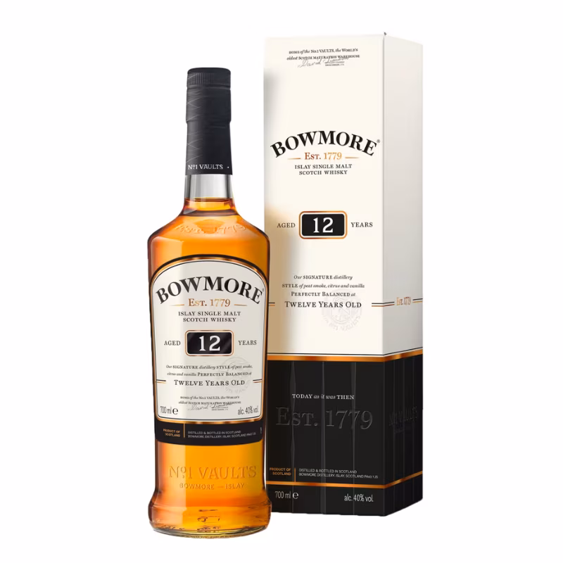 Bowmore 12 Years Old Islay Single Malt Whisky 40% 0.7 l