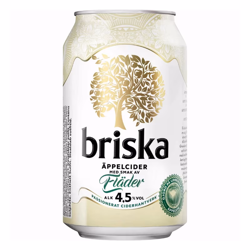 Briska Elderflower 4.5% 24×0.33 l