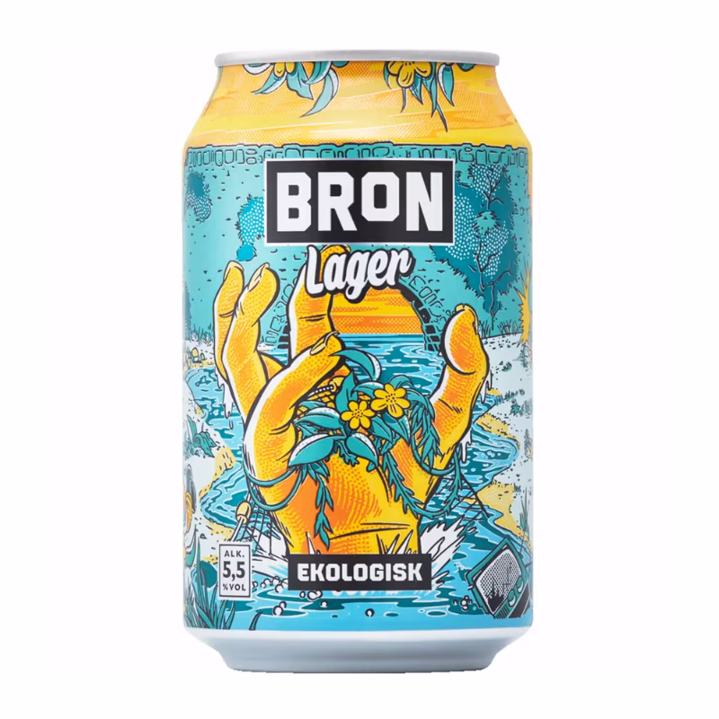 Bron Lager 5.5% 24×0.33 l BIO
