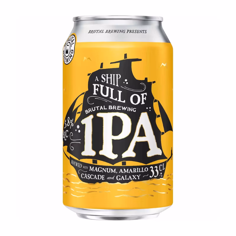 Brutal Brewing A Ship Full of IPA 5.8% 24×0.33 l