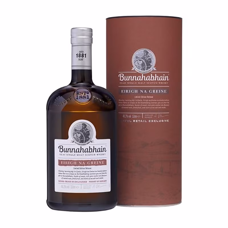 Bunnahabhain Eirigh na Greine Islay Single alt Whisky 46.3% 1 l