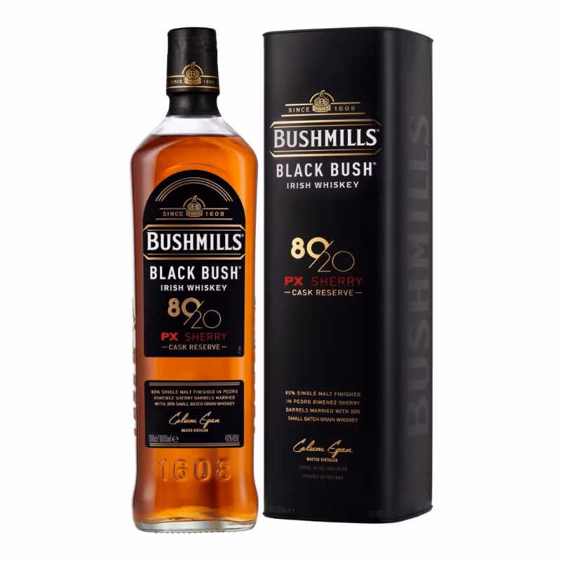 Bushmills Black Bush 80/20 PX Whiskey 40% 1 l