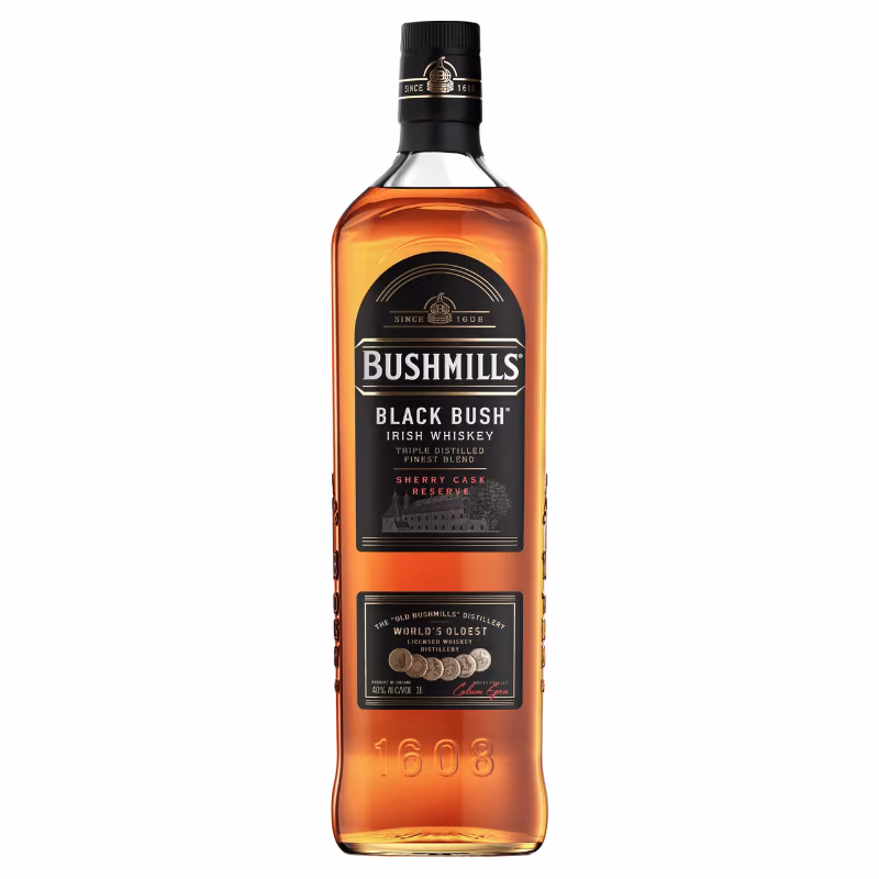 Bushmills Black Bush Irish Whiskey 40% 1 l