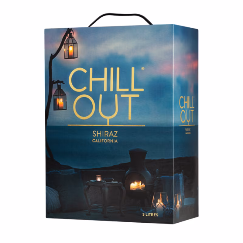 Chill Out Shiraz California 13%  3 l BIB Filled: 13.06.2023