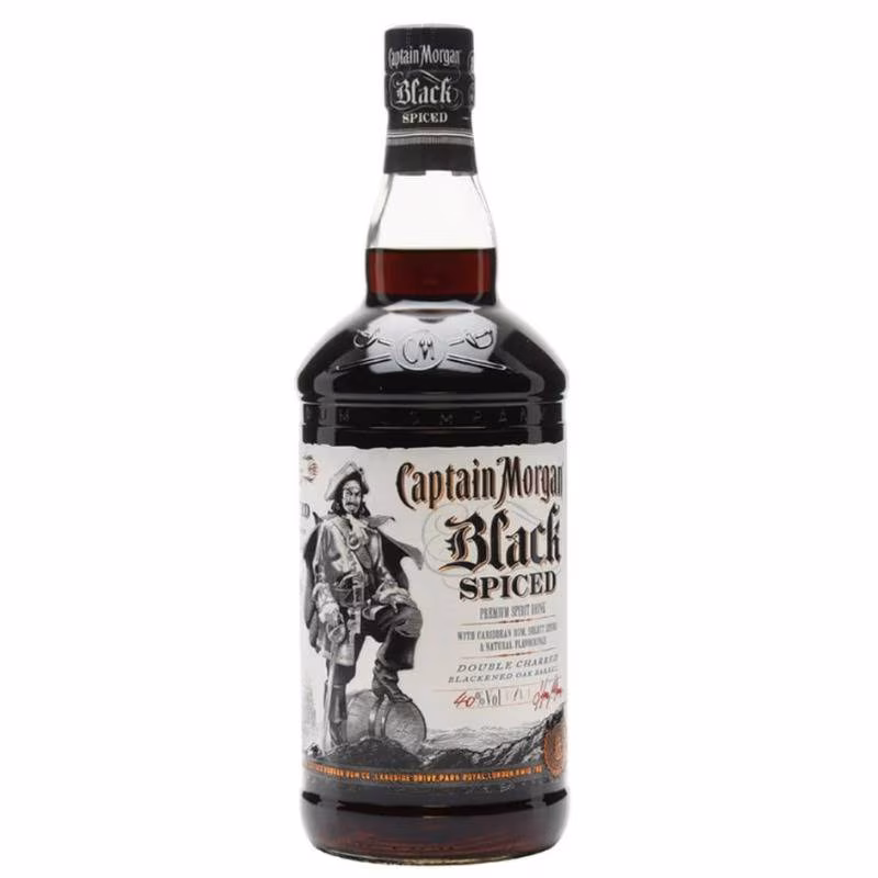 Captain Morgan Black Spiced 40% 1 l