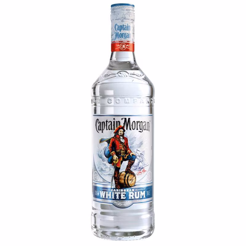 Captain Morgan White Rum 37.5% 1 l