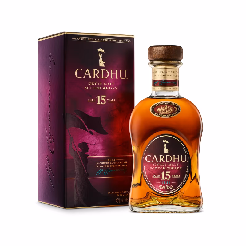 Cardhu 15 Years Old Speyside Single Malt Whisky 40% 0.7 l