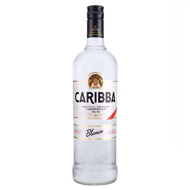 Caribba Blanco Rum 37.5% 1 l