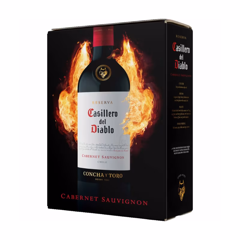 Casillero del Diablo Cabernet Sauvignon 12.5% 3 l BIB