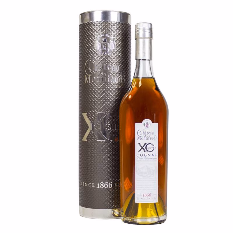 Chateau de Montifaud X.O Cognac Silver BOX 40% 0.7 l