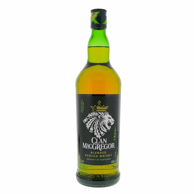 Clan MacGregor Blended Scotch Whisky 40% 1 l