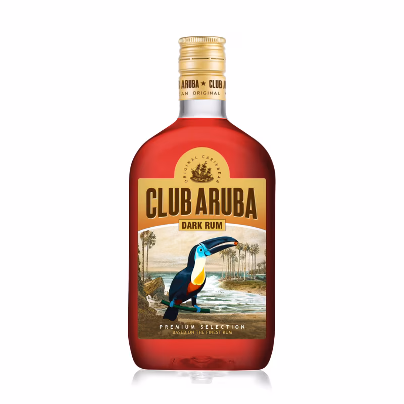 Club Aruba Dark Rum 37.5% 0.5 l PET