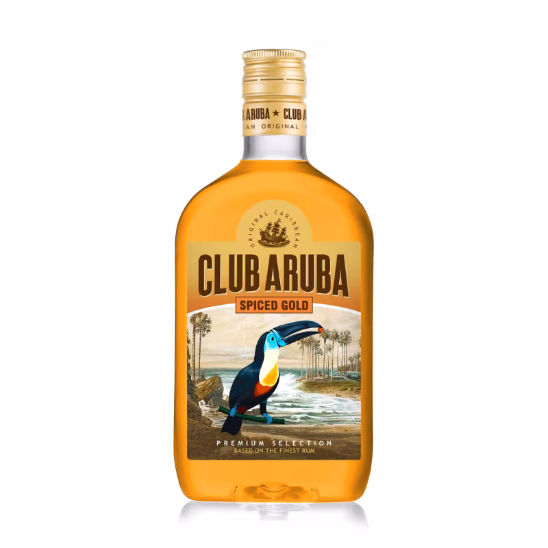 Club Aruba Spiced Gold Rum 35% 0.5 l PET