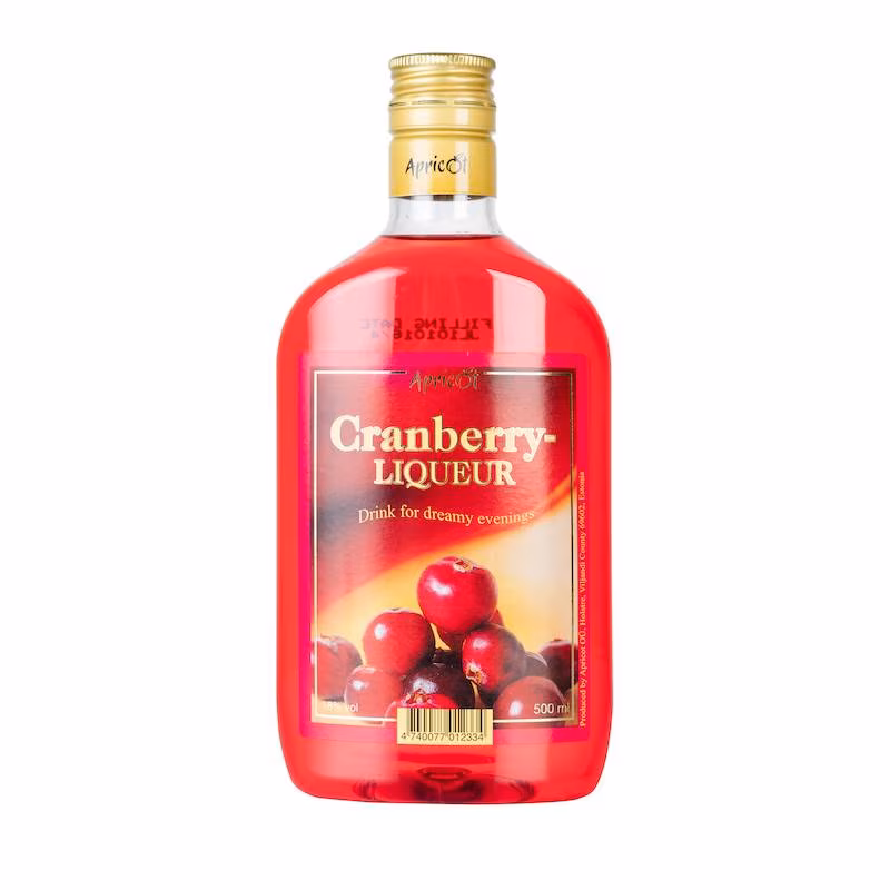 Cranberry Liqueur 18% 0.5 l PET
