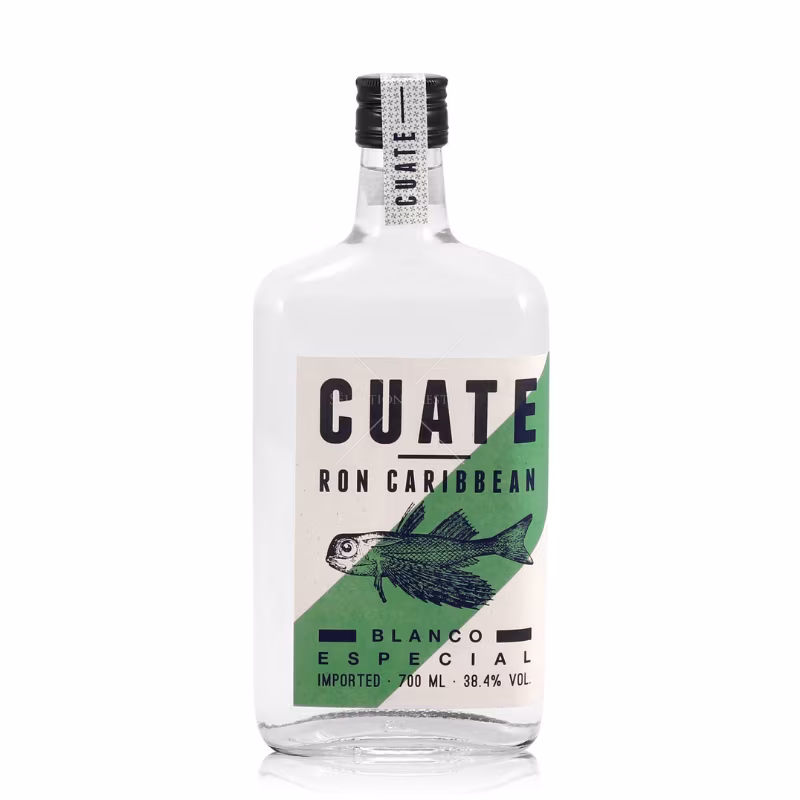 Cuate Ron Caribbean Blanco Especial 38.4% 0.7 l