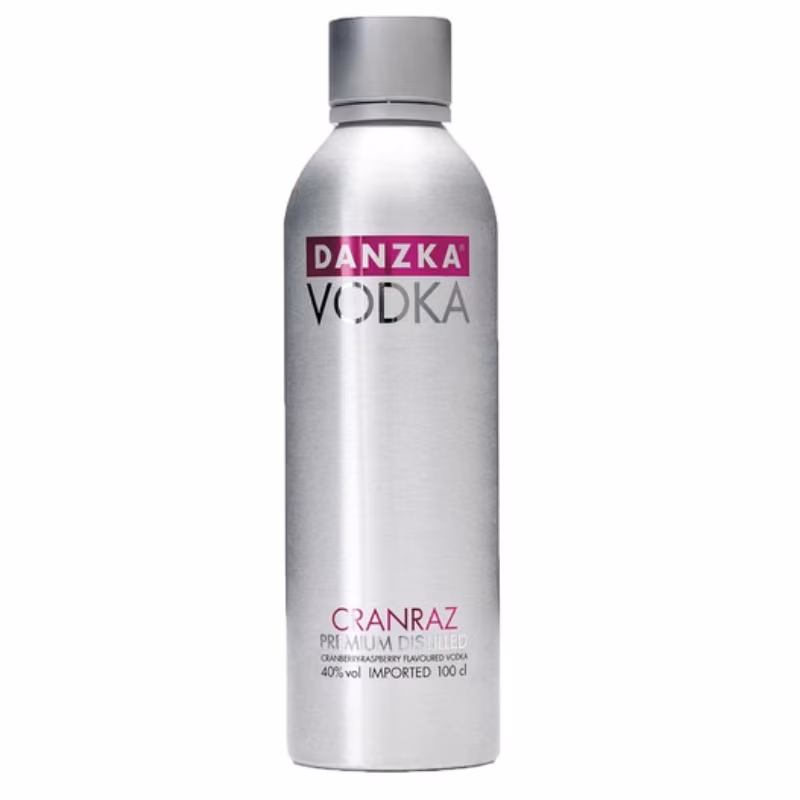 Danzka Vodka CranRaz 40% 1 l