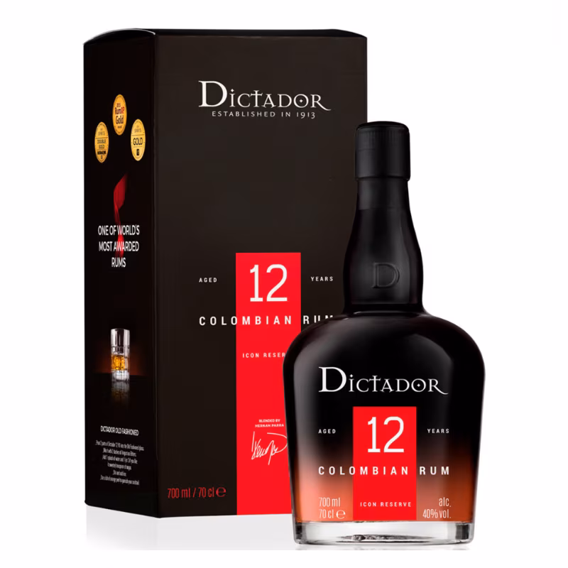 Dictador Rum 12 Years 40% 0.7 l