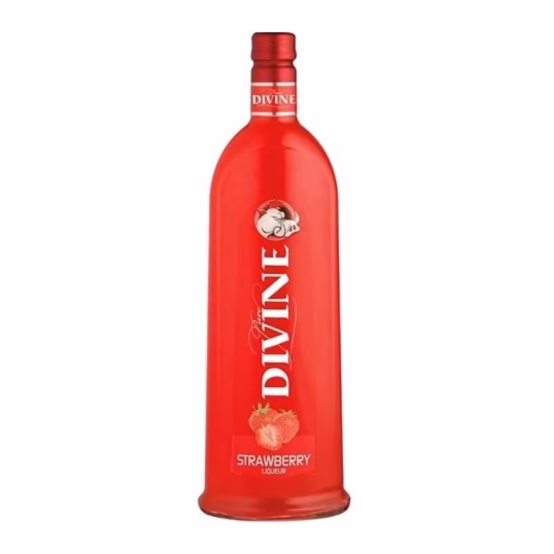 Divine  Strawberry liqueur 16.6% 0.7 l