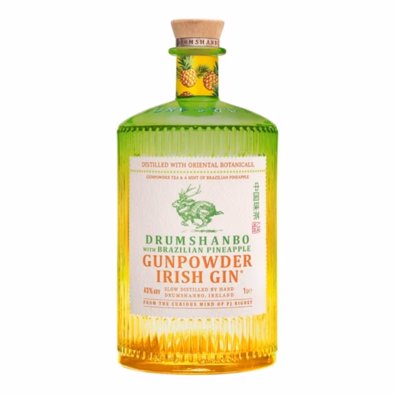 Drumshanbo Gunpowder Irish Gin with Brazilian Pineapple 43% 1 l