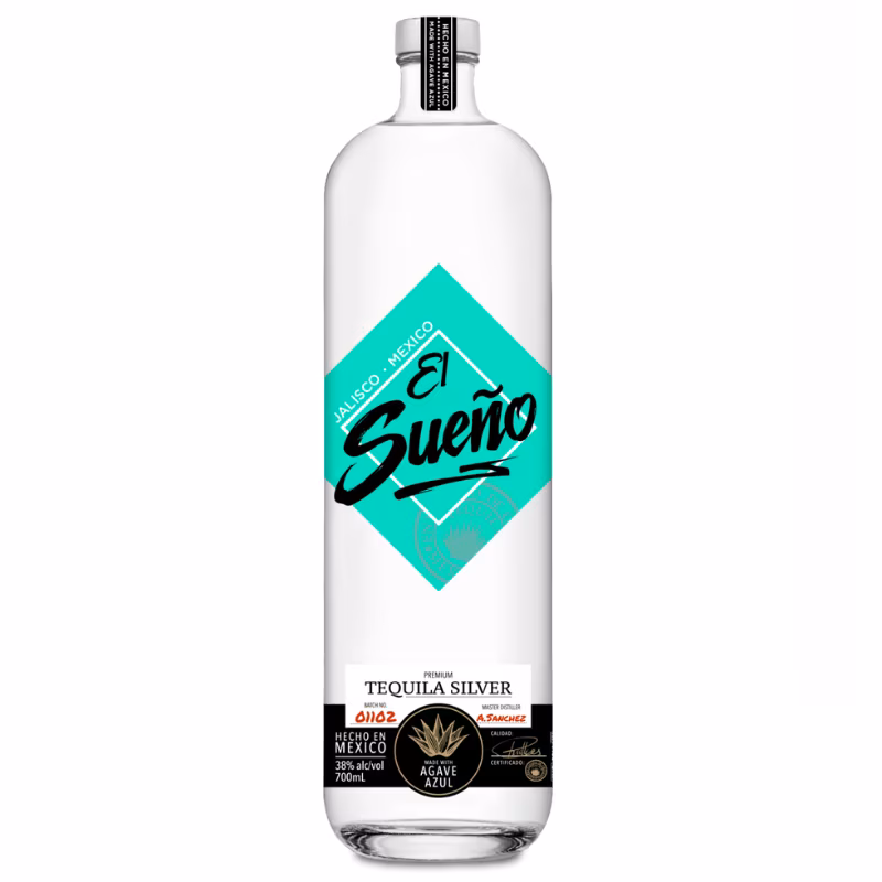 El Sueno Silver Tequila 38% 0.7 l