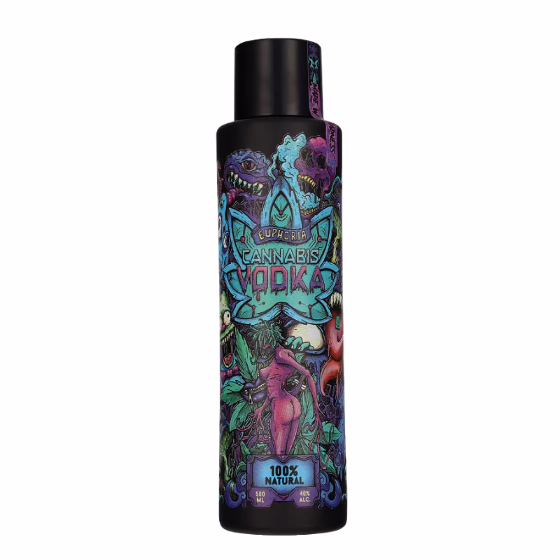 Euphoria Cannabis Vodka 40% 0.5 l