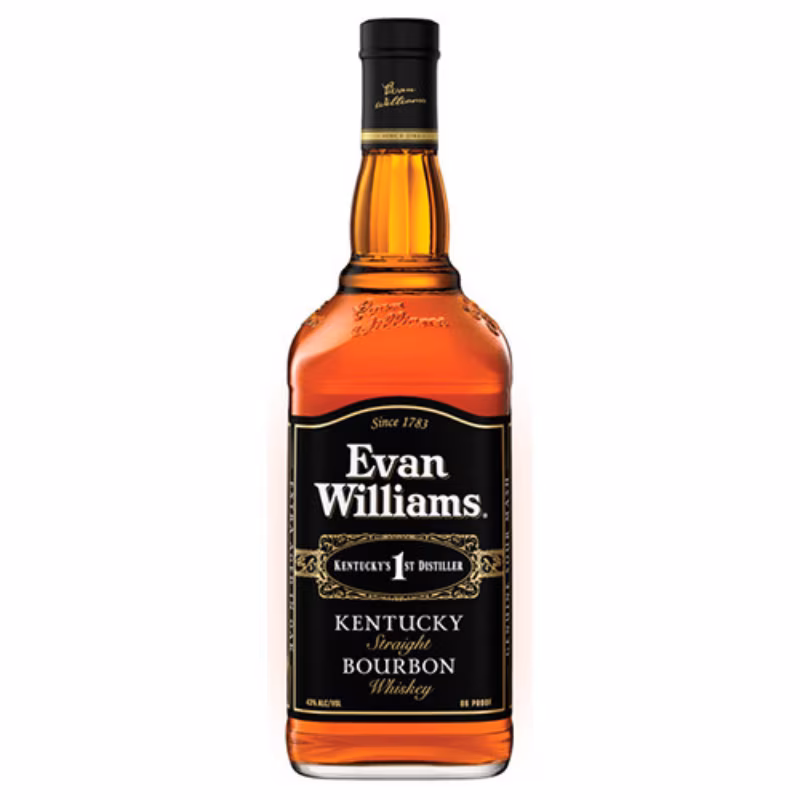 Evan Williams Bourbon Black Label 43% 1 l