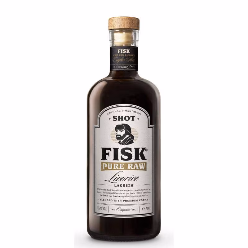 Fisk Pure Raw Licorice Lakrids 16.4% 0.7 l