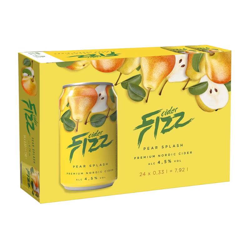 Fizz Pear Splash 4.5% 24×0.33 l