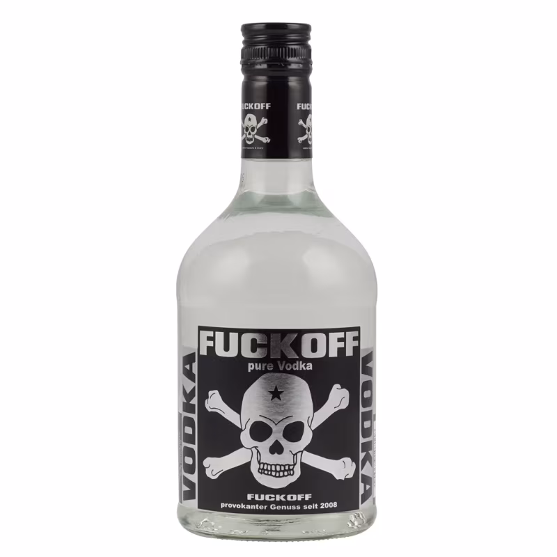 Fuckoff pure Vodka 40% 0.7 l