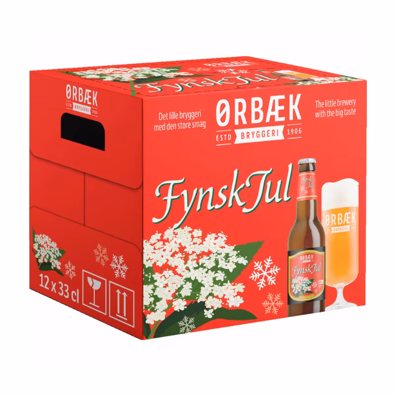 Ørbæk Fynsk Jul 4.9% 12×0.33l BIO