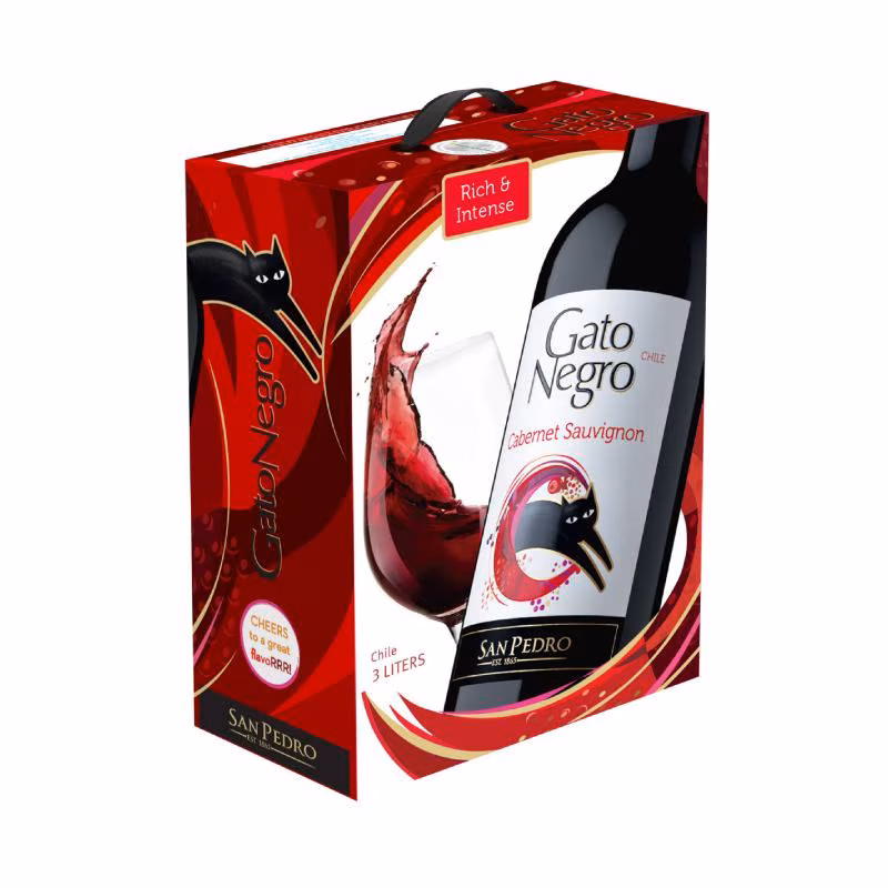 Gato Negro Cabernet Sauvignon 13% 3 l BIB