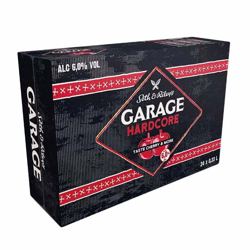Garage Hard Cherry 6% 24×0.33 l CAN Best Before: 23.06.2026