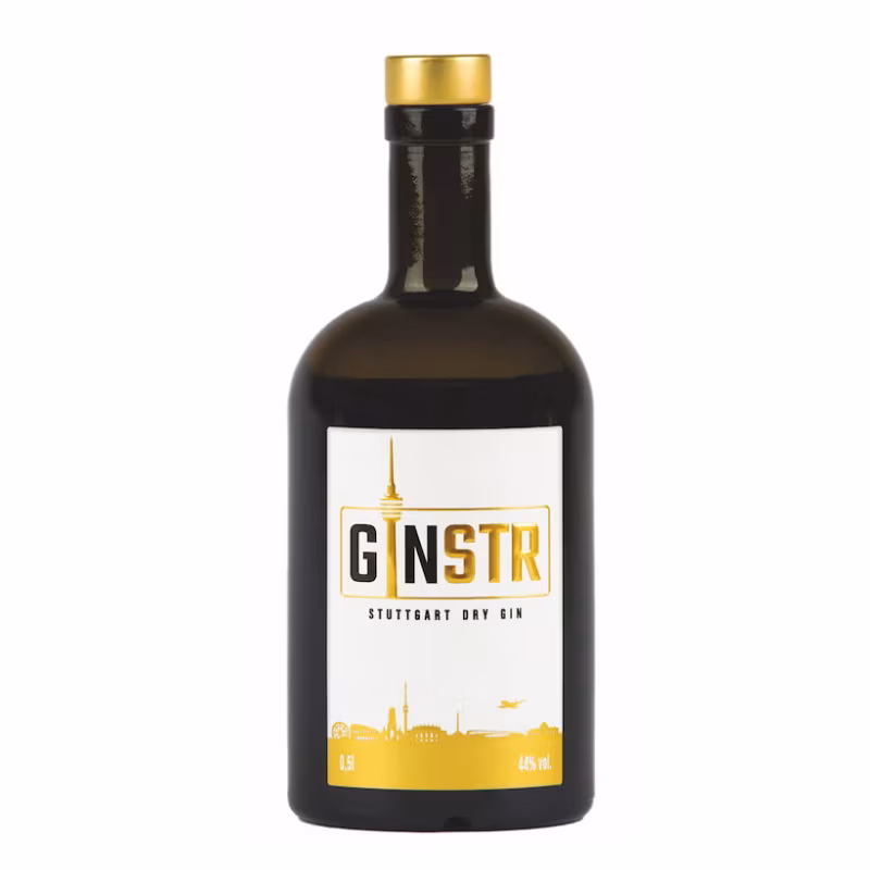 Ginstr – Stuttgart Dry Gin 44% 0.5 l