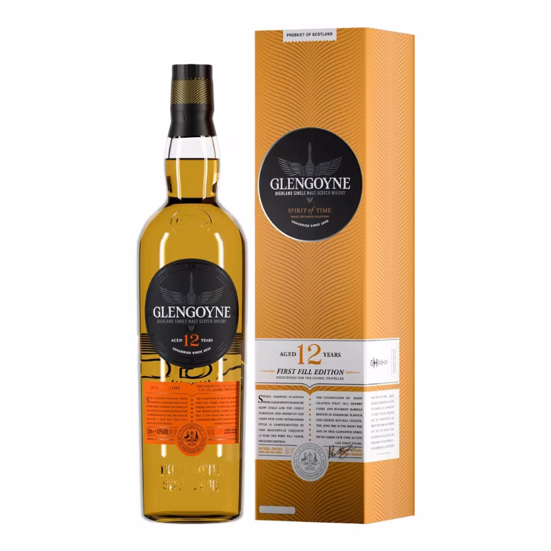 Glengoyne Highland Single Malt Scotch Whisky 12YO 43% 1 l