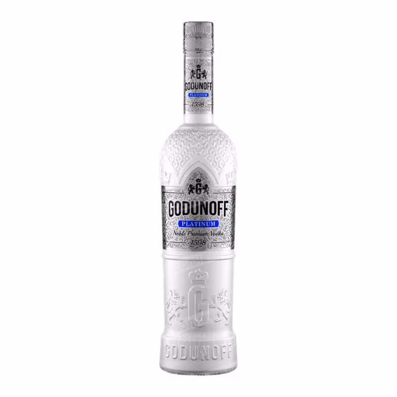 Godunoff Platinum Vodka 40% 0.5 l