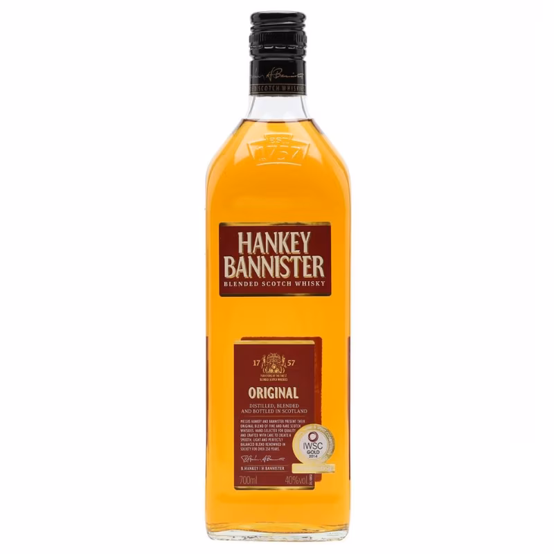 Hankey Bannister Blended Scotch Whisky 40% 1 l