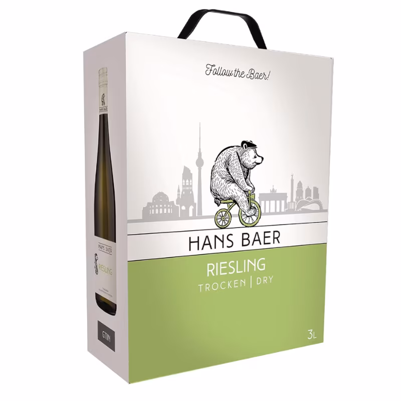 Hans Baer Riesling Trocken 12% 3 l BIB