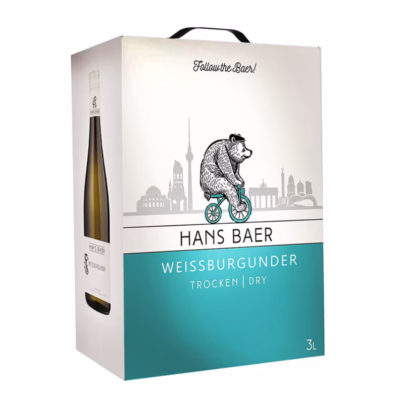 Hans Baer Weissburgunder 12% 3 l BIB