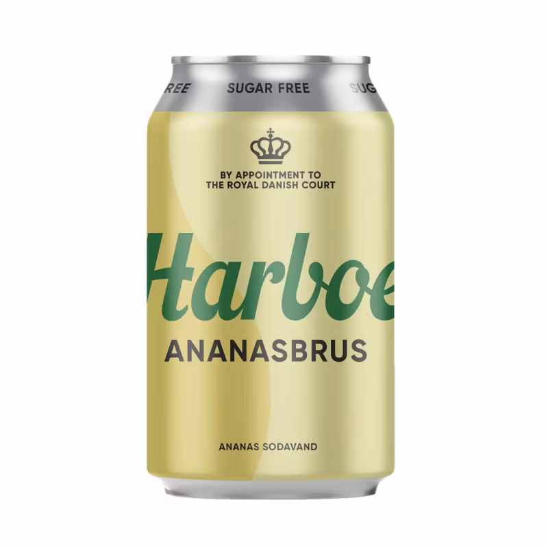 Harboe Ananasbrus Sugar Free 24×0.33 l