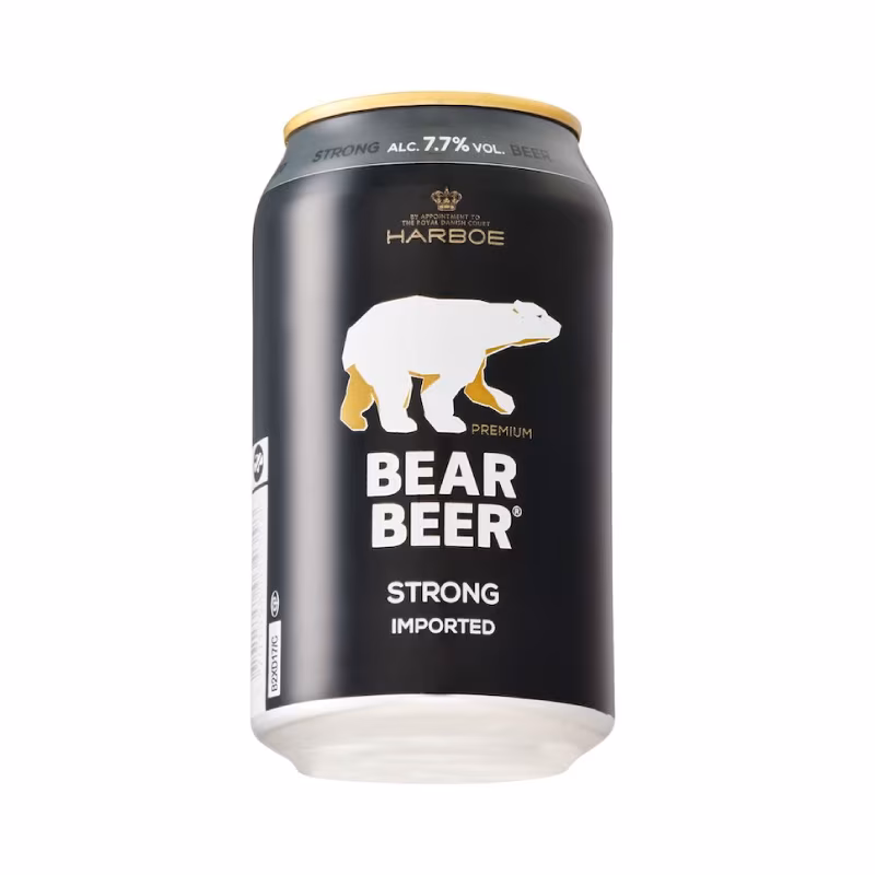 Harboe Bear Beer 7.7% 24×0.33 l